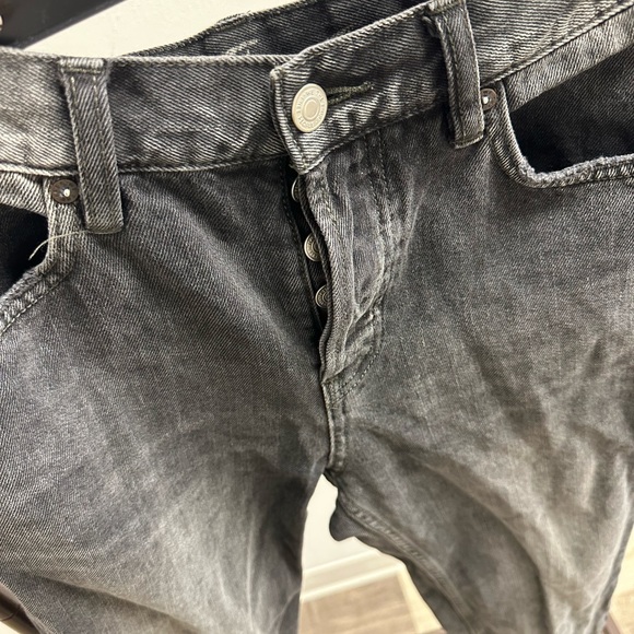 Free people gray washed jeans - Picture 4 of 5